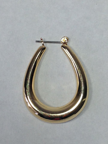 Alfani gold-tone hoop earrings